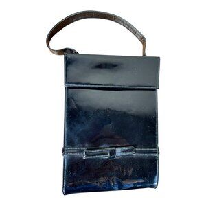 1950s Lennox Patent‎ Leather Bag